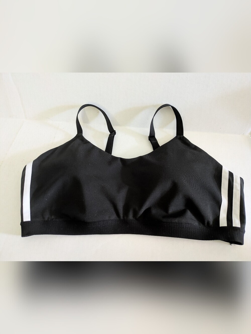 Adidas Sports Bra black  adidas  size XL Cotton Blend Wireless